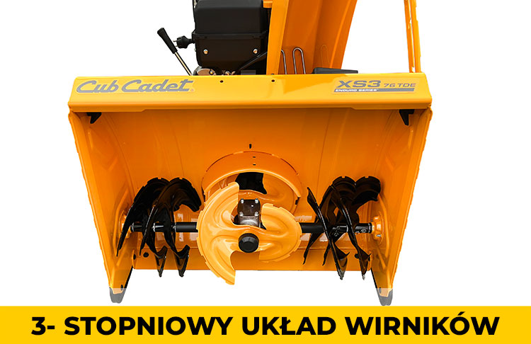 Wirnik w odśnieżarce Cub Cadet XS3 76 TDE